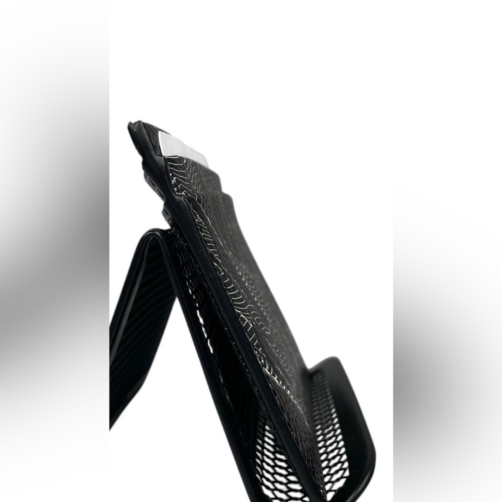 Christian Louboutin Signature Metallic Monogram Print Leather Card Case - Picture 10 of 15